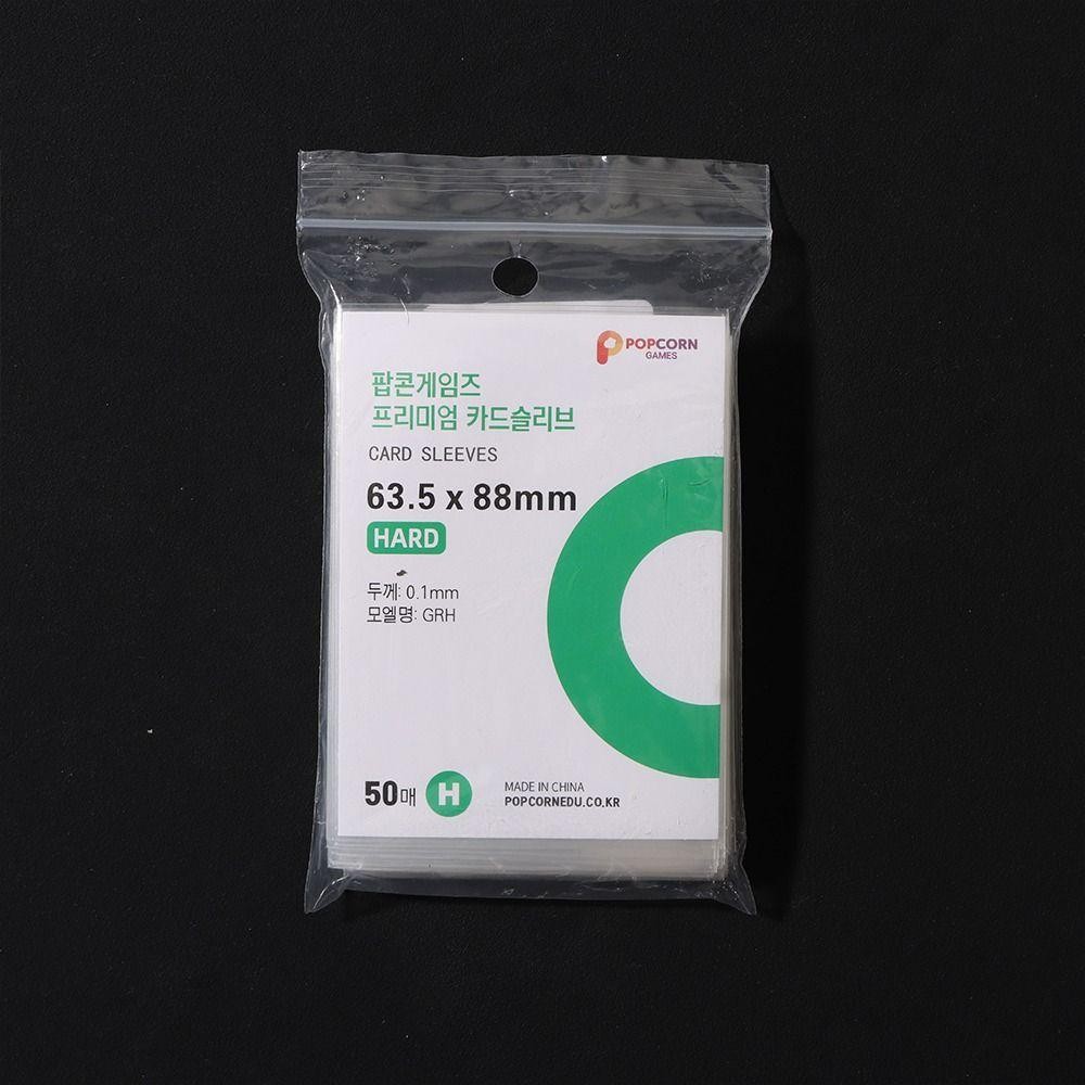 YOLOGO 50 chiếc Tay áo thẻ Kpop, Phim bảo vệ ba chiều Photocard văn phòng phẩm 3 Inch, Thẻ ảnh cứng CPP