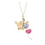 Hoạt Hình Sanrio Pompompurin Pompompurin Pupprin Vòng Cổ Nữ Pudding Chó Quà Tặng Birthstone Xương Đòn Dây Chuyền