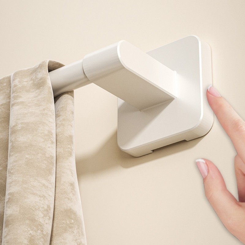 KIKIN Giá treo khăn tắm có thể tháo rời Lắp đặt nhanh Kệ khăn nhựa chống thấm nước