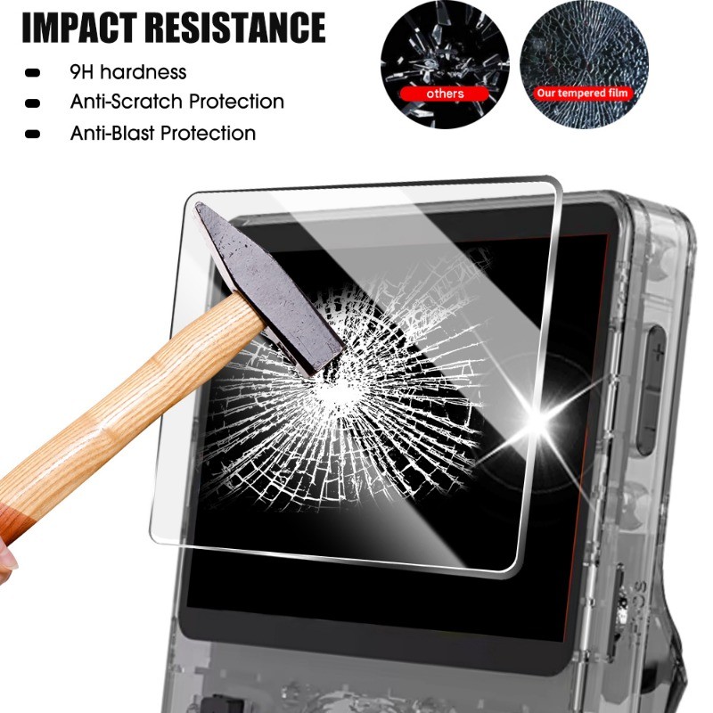 Phim màn hình kính cường lực cứng cao cấp - Phim bảo vệ trong suốt pha lê Ultra HD cho R36S - Cần thiết chống bụi