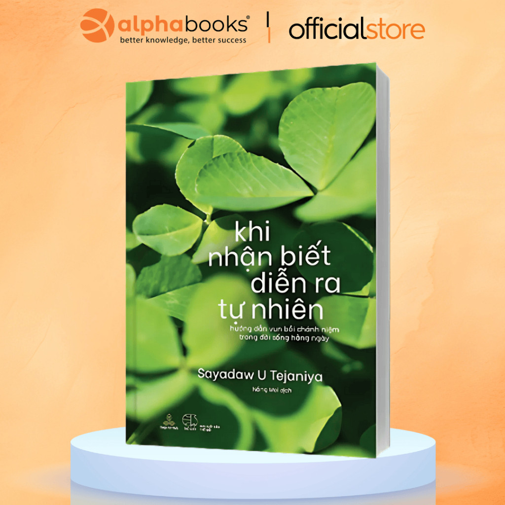 Sách - Lẻ/Combo: Khi Nhận Biết Diễn Ra Tự Nhiên + Thư Giãn Và Nhận Biết - Pháp Thiền Chánh Niệm Cho Tâm Sáng Tỏ, Tự Tin