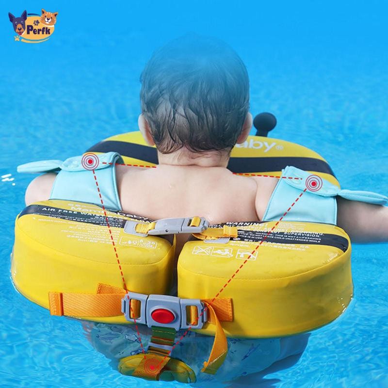 Vòng Bơi Phao Bể Bơi Cho Bé Phao Chắc Chắn Phao Trẻ Sơ Sinh Phao Không Bơm Hơi Cho Bé, Trẻ Sơ Sinh, Tuổi 8 Tháng - 4 Tuổi