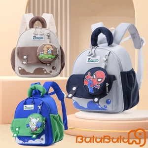 balo cho bé màm non (3-5 tuổi) bé trai bé gái, Túi đi học nhẹ in hình hoạt hình dễ thương khi đi chơi