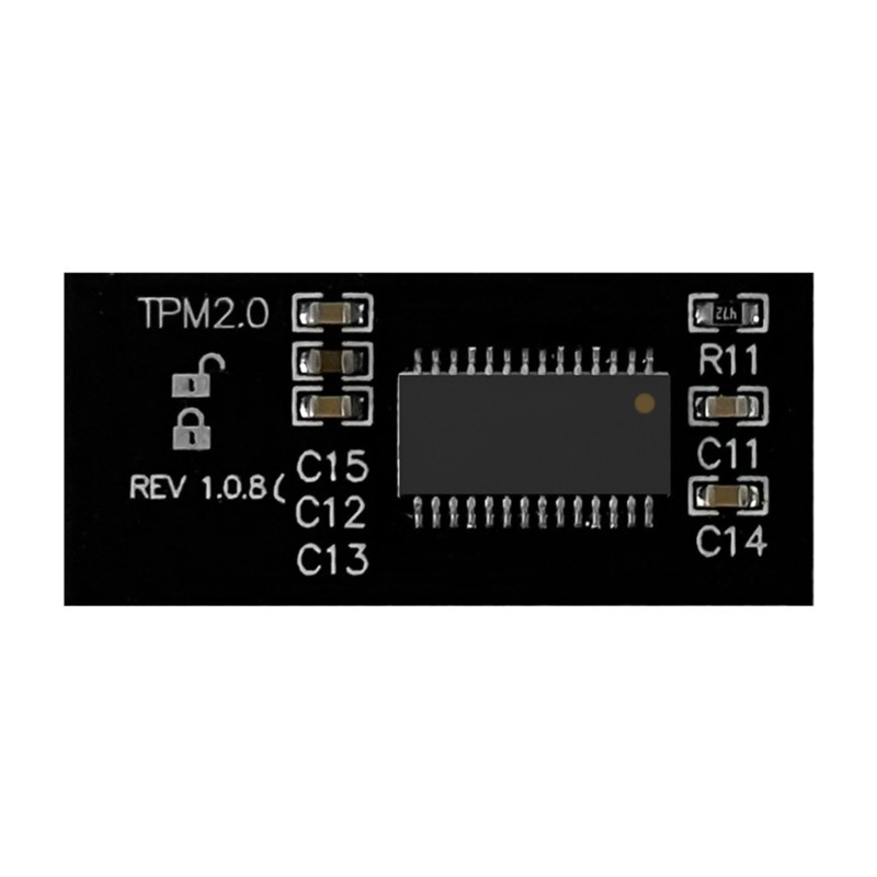 Trại TPM 2 0 Mô-đun LPC 20Pin Mô-đun Mã hóa bo mạch chủ Mô-đun bảo mật từ xa