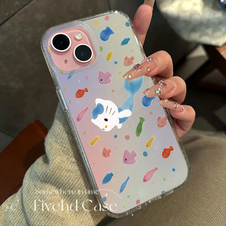 Ins Hàn Quốc Phim Hoạt Hình Dễ Thương Mèo Kitty Lấp Lánh Bling Vỏ Cho iPhone 11 16 16E 15 14 13 12 Pro Xs Max XR X 7 8 6 Plus SE Vỏ Điện Thoại TPU Mềm Vỏ Bảo Vệ Vỏ Trong Suốt