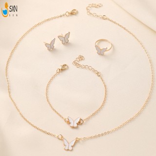 Vòng Tay Vòng Cổ Bông Tai Bộ Đầy Màu Sắc Tính Khí Bộ Trang Sức Quà Tặng Cho Kỷ Niệm Sinh Nhật Giáng Sinh