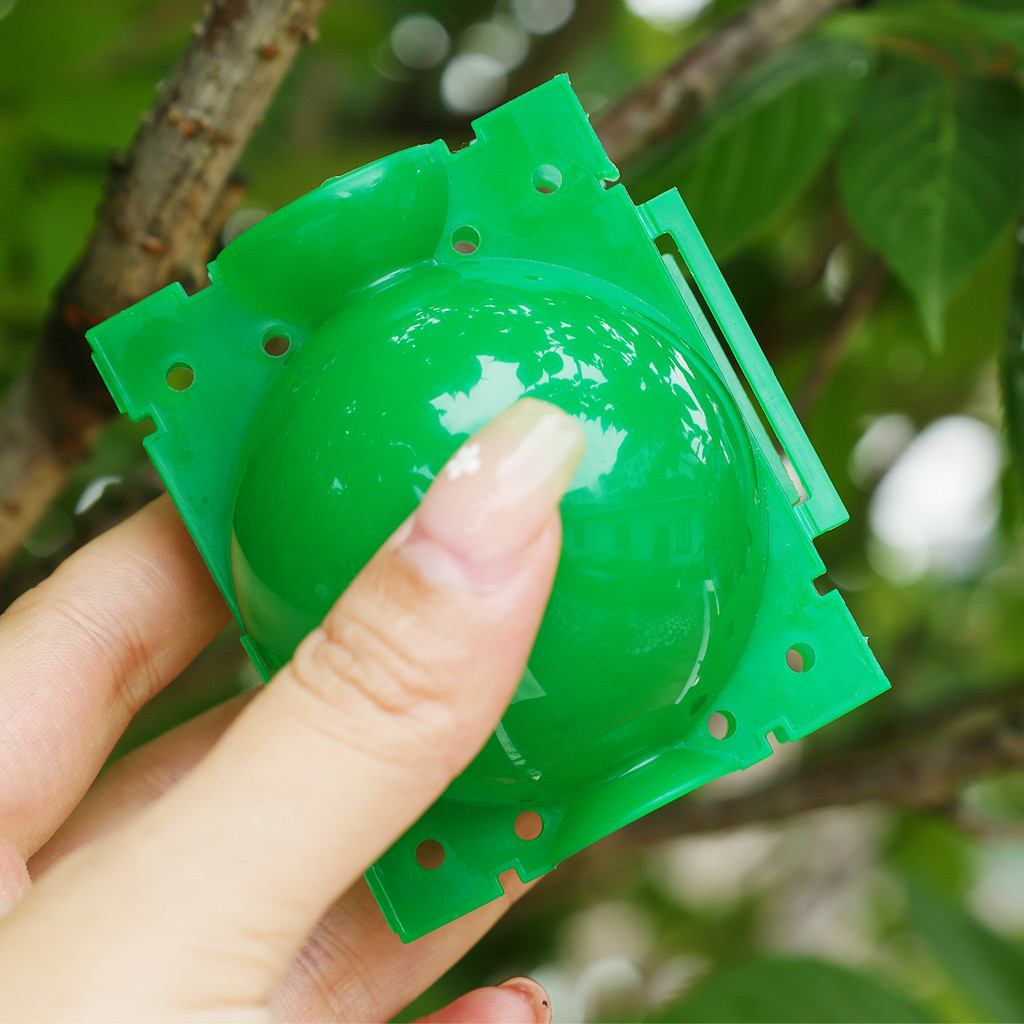 [H & L] 5 / 10 / / 20 Cái Vật Dụng Nhân Tạo Cây Chuyên Nghiệp | Quả bóng rễ có thể tái sử dụng Dung tích 0,8cm, Hệ thống phát triển rễ 3-6 tháng với thiết kế khóa tự động