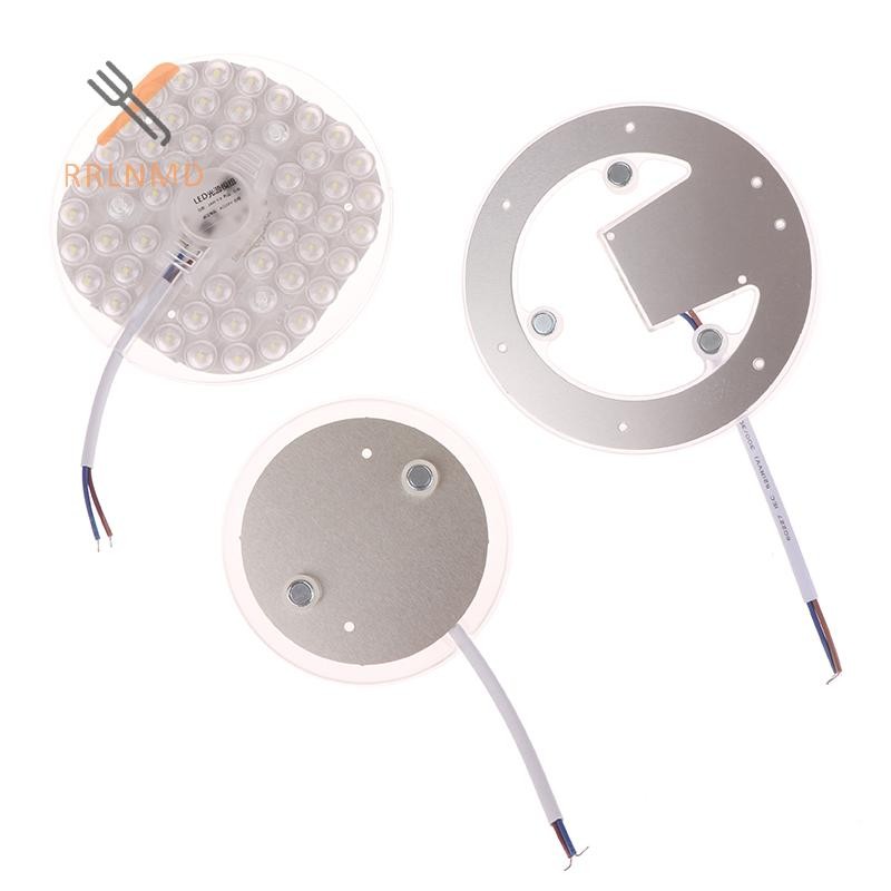 RRLNMD 1 Bộ 12w 18W 24W 36W 48W Bảng Điều Khiển Đèn Led Thay Thế Quạt Trần Đèn Tường Mô Đun Tròn 220v Mô Đun Đèn Trần Led MỚI
