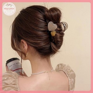 STHB Thanh Lịch Màu Thạch Hình Trái Tim Kẹp Tóc Cho Nữ Bé Gái Ngọt Acrylic Phụ Kiện Tóc Tinh Tế Trang Sức Kẹp Tóc VN