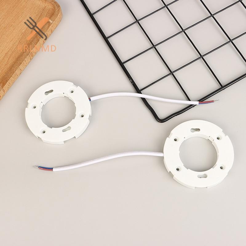 RRLNMD 5pc GX53 Đế Lắp Cho GX53 Đèn Bay Dẫn Cho Đèn LED Và CFL GX53 Bóng Đèn Lắp Trần Treo Đèn Giá Đỡ MỚI