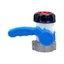 NOTE1 Nam Xuất Khẩu Van Bướm Công Tắc, 75mm Lít 62mm Đến 1000L Hộp Đựng IBC Tank Tap Pipe Connector, Garden Home Tool DN40 / DN50 Van Điều Khiển Lưu Lượng