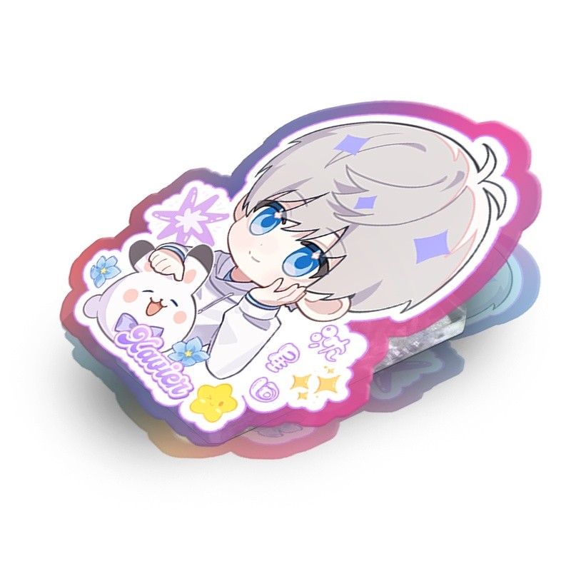 Hộp mù Love and Deepspace Acrylic PP Clip + Bộ thẻ 10 cái / hộp | Quà tặng lấy cảm hứng từ trò chơi Otome