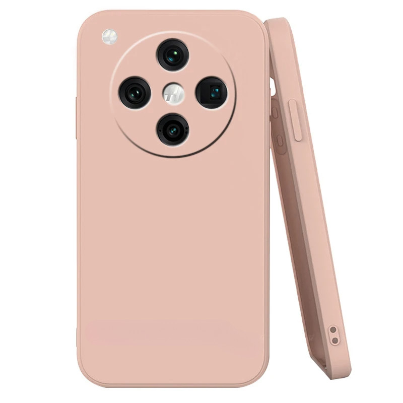 Oppo Vỏ điện thoại TPU silicon lỏng thân thiện da cho Find X8/X8s/X8 Ultra/X8s Plus/X8 Pro chống vân tay
