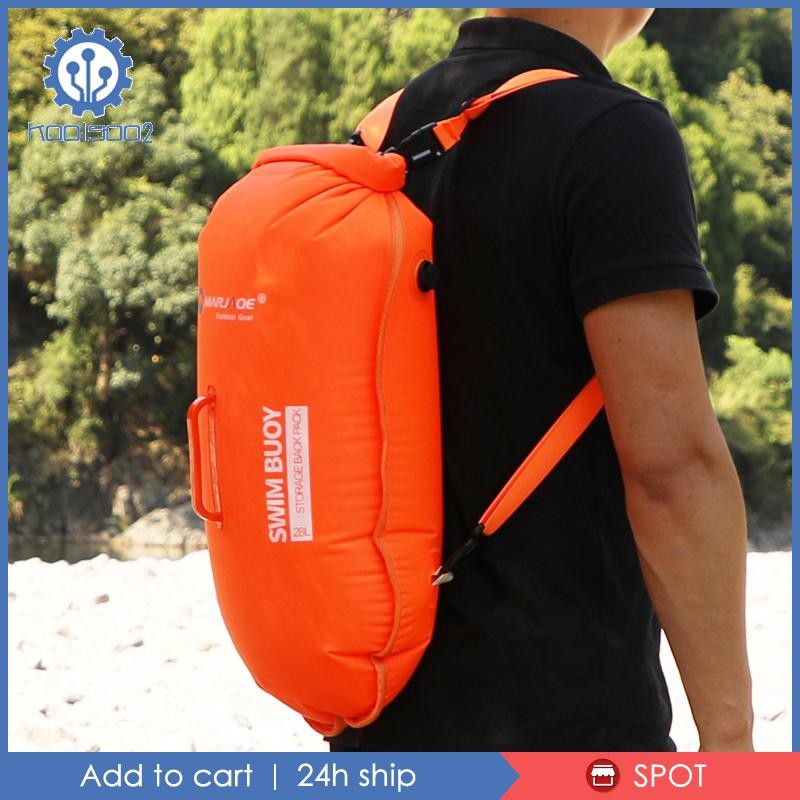 Bơi Phao Phao Ba Lô Bơm Hơi Nhẹ Đôi Túi Khí Cho Thuyền Kayak Cắm Trại Đi Bè Kayak Trẻ Em Và Người Lớn