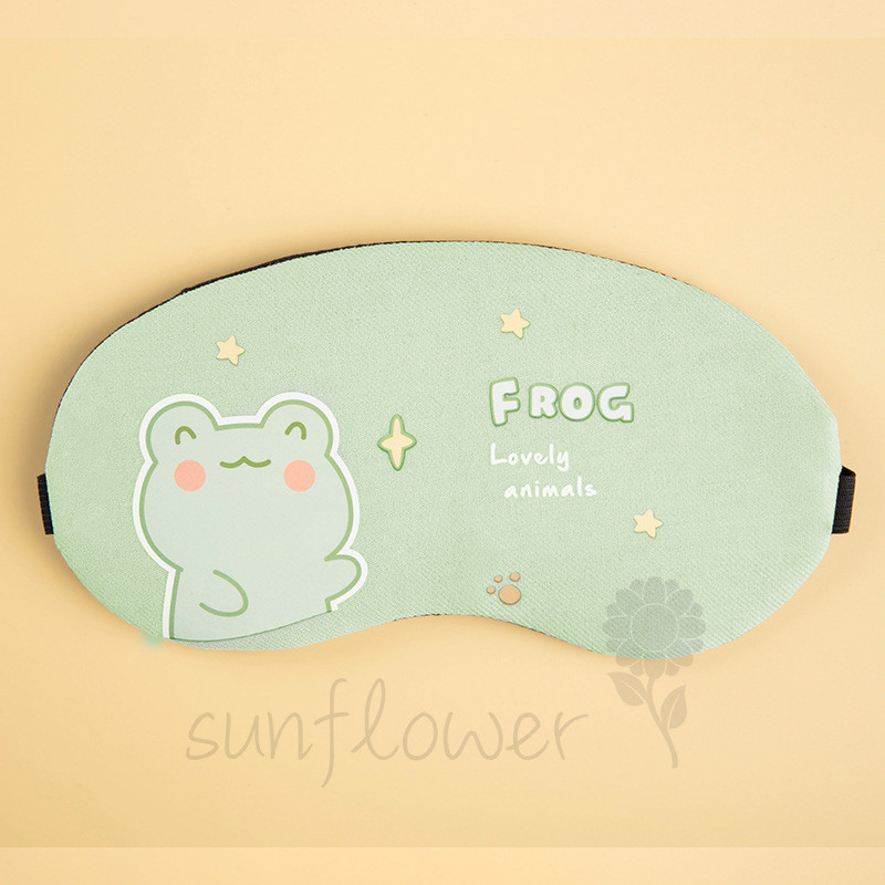 [hướng dương] Mặt nạ mắt Ice Pack dành cho trẻ em Hoạt hình che nắng khi ngủ dễ thương