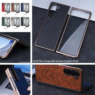 Vỏ da hạt rồng mạ điện Samsung Galaxy Z Fold 7 Z Fold 6 Z Fold 5 / 4 / 3 Vỏ mạ siêu mỏng