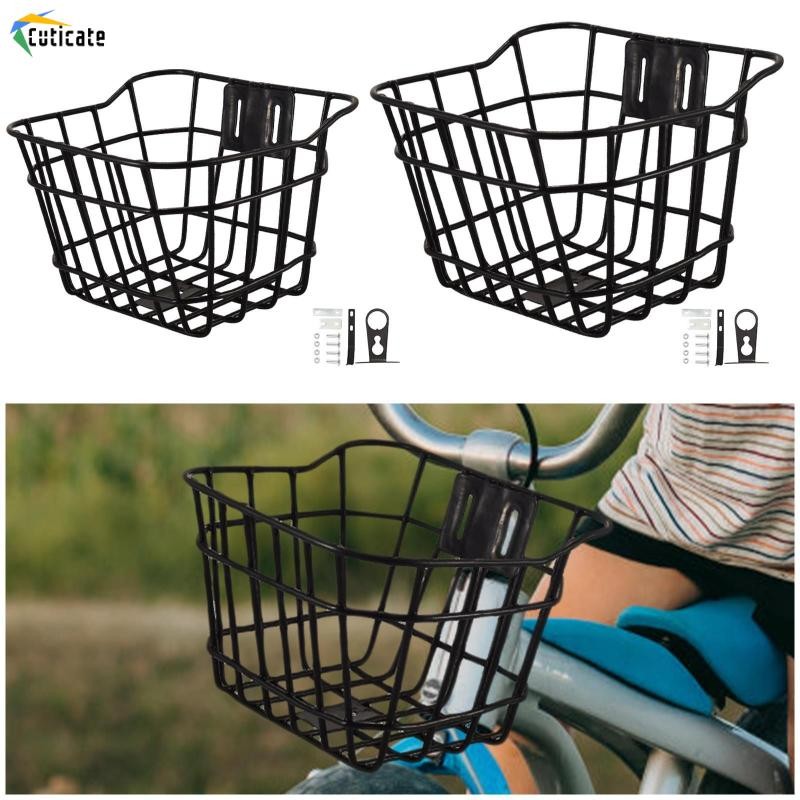 Giỏ xe đạp trẻ em Giỏ tay lái phía trước đa chức năng cho trẻ em bé gái ngoài trời