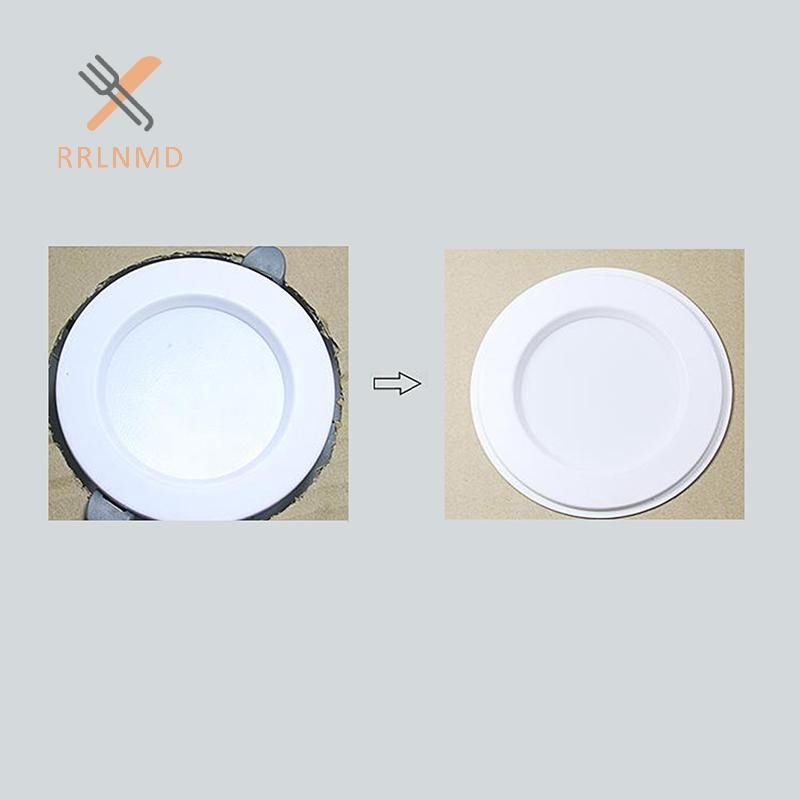 RRLNMD LED Spotlight Downlight O Nhẫn Trắng Chụp Đèn Vòng Adapter Che Khuyết Điểm Miếng Đệm Shim Vòng Đệm Ánh Sáng Đứng Nối Dài Miếng Đệm MỚI
