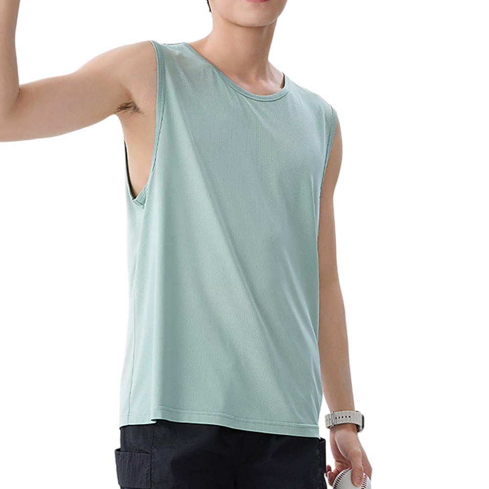 Nam Chạy Bộ Thể Thao Thể Dục Không Tay Nam Singlet