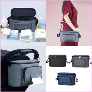 Cinna Oxford Vải Xe Đẩy Cho Bé Túi Treo Hộp Đựng Dành Cho Cha Mẹ Cần Thêm Không Gian Bảo Quản Trong Khi Đi Bộ Hoặc Đi Ngoài