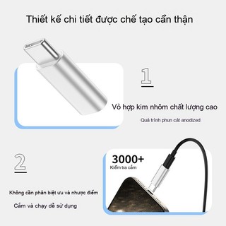 Đầu chuyển sạc Micro / iOS / Type-C – Dùng cho điện thoại, máy tính bảng iPhone, Samsung, Xiaomi, Huawei