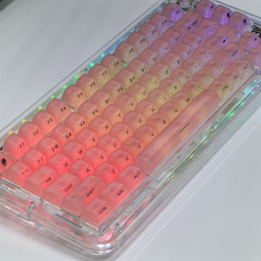 Thạch Keycap 119 Phím MDA Profile PC Nhuộm Thăng Hoa LED Truyền ...