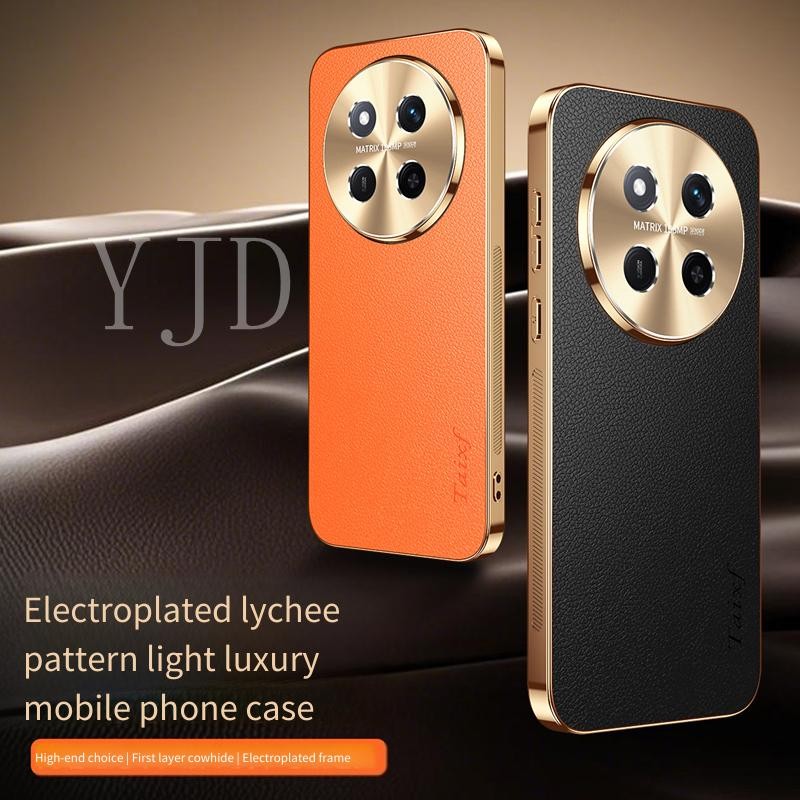 Ốp Lưng Cho Honor X9C Da Thông Minh Cao Cấp TPU Chống Rơi Vỏ Điện Thoại