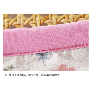 (6m-7Yrs) Bộ đồ mặc nhà mùa hè cho trẻ em Bộ đồ ngủ cổ chữ V bằng vải Cotton hoạt hình cho bé gái Quần ngắn tay Bộ đồ điều hòa không khí