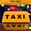 TAXI Led Đèn Báo Đèn LED Đèn Ban Ngày Ô Tô Đèn Chạy Ban Ngày DC 12V 3W Tự Động Lái Xe Mái Trên Cab LED Ký Hiệu