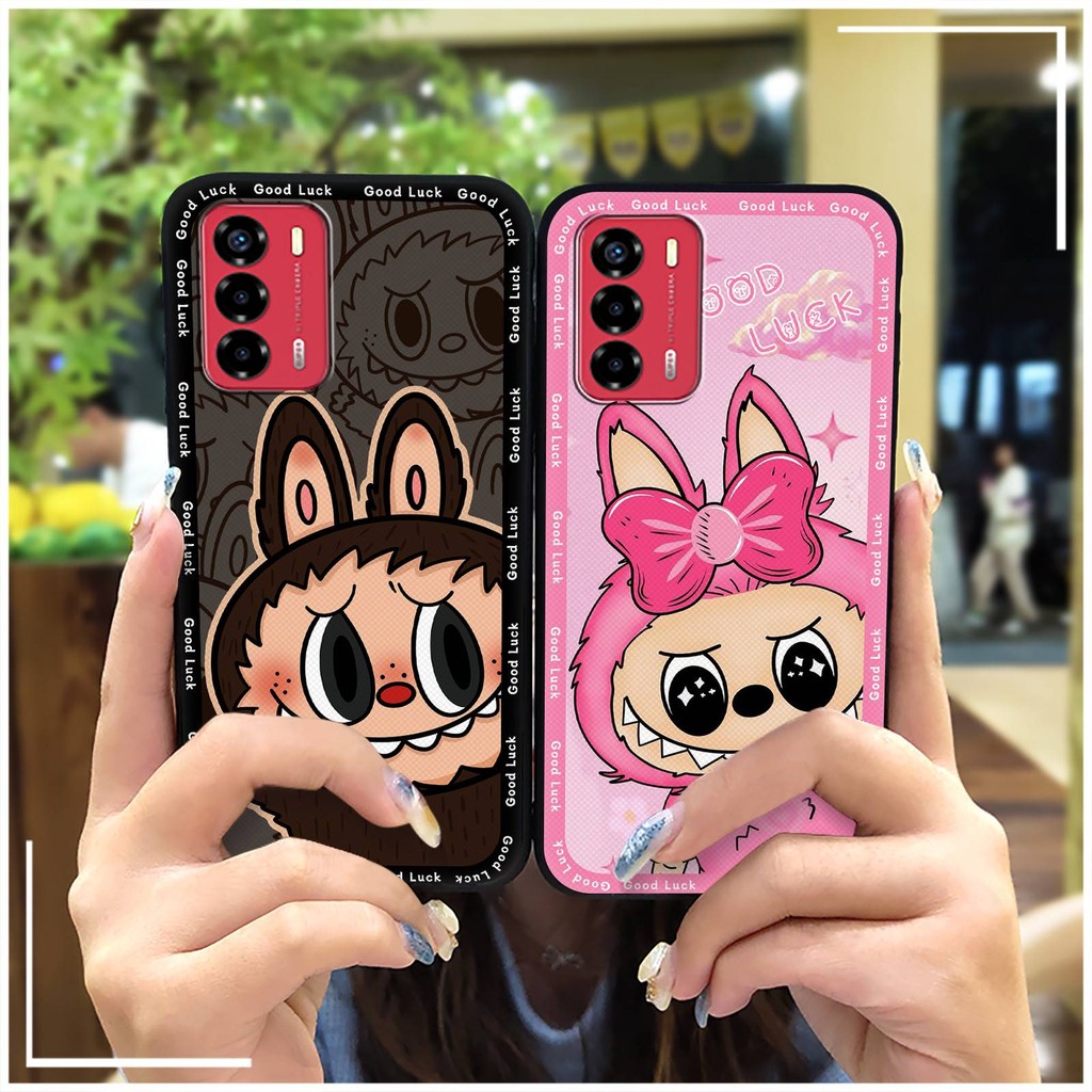 Ốp Điện Thoại Graffiti Chống Sốc Cho ZTE Blade V40 Vita / A72 Chống Bụi Bẩn Chống Va Đập Bảo Vệ Điện Thoại Dễ Thương TPU Bền Thiết Kế Thời Trang Hoạt Hình Bọc Toàn Bộ Silicon Chống Bụi Chống Thấm Nước