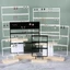 Giá đựng đồ trang sức DAYBREAK, Giá đỡ trưng bày bông tai 110 lỗ bằng kim loại, Thiết kế cây 5 tầng hiện đại Giá đỡ tai đế bằng gỗ Tổ chức tại nhà