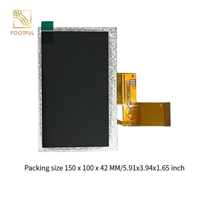 Màn hình hiển thị LCD 4,3 inch chung Màn hình hiển thị xe 480x272 3.3V Màn hình LCD