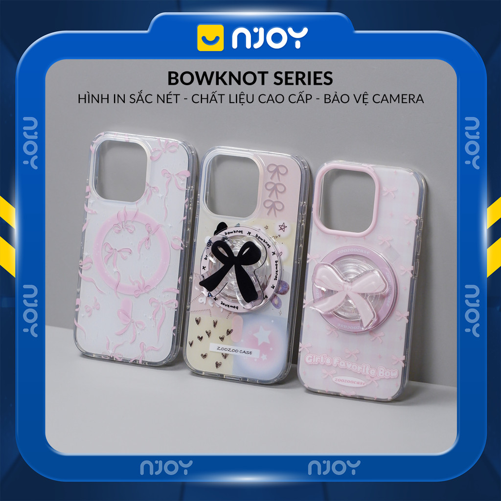 Ốp Lưng In Hình Bowknot Chiếc Nơ Kèm Giá Đỡ Popsocket Cho Điện Thoại ...
