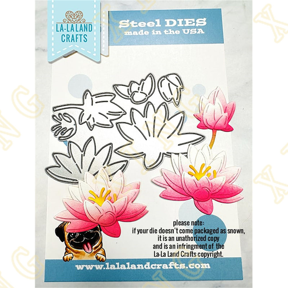 Lotus Reed Cắt Kim Loại Chết Sổ Lưu Niệm Album Ảnh Sổ Tay DIY Thiệp Chúc Mừng Cắt Chết Thép Carbon Dập Nổi Khắc Bản Mẫu