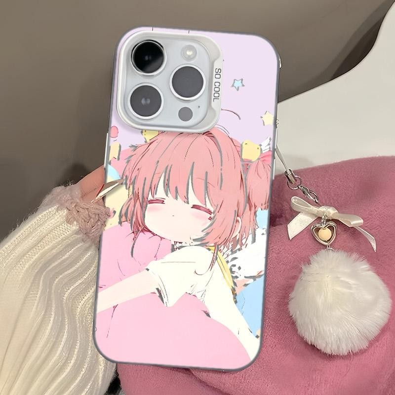 Ốp Lưng iPhone Họa Tiết Sakura (Cardcaptor) Công Nghệ IMD Chống Trầy Xước | Tương Thích iPhone 16/15/14/13/12/11 Pro Max
