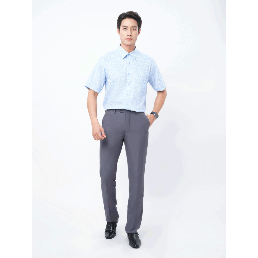 Quần Tây 0Ply VIETTIEN vải Poly phom REGULAR VT00000355