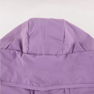 GILDEDHOMIN Mũ Quỷ Nhỏ, Mũ Chui Đầu Phối Màu Trơn Phong Cách, Khăn Choàng Ren Dễ Thương Hình Dạng Khăn Trùm Đầu Nhanh Khô Mũ Mặc Thường Ngày
