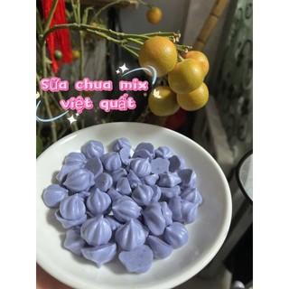 Bánh ăn dặm sữa chua mix vị trái cây nhập khẩu : dâu tây + việt quất + mâm xôi  cho bé (dạng viên) - hộp 300ml