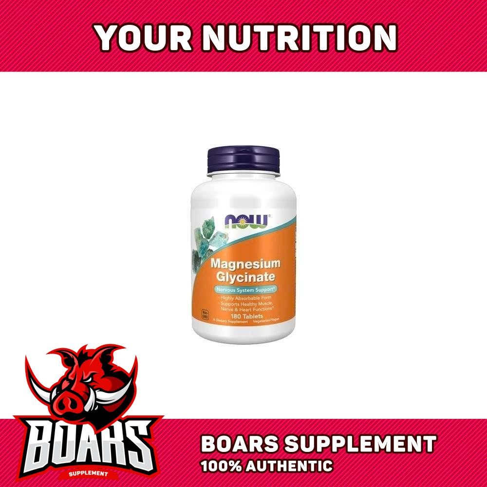 Now Magnesium Glycinate 200 mg (180 viên), Bí Quyết Ngủ Ngon Mỗi Đêm
