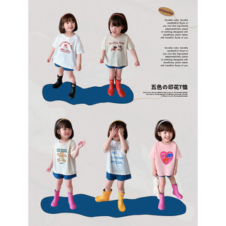 Bé Gái Cotton Nhiều Màu Áo Thun Trẻ Em Mùa Hè Mới Áo Bé Gái Bé Phù Hợp Với Quần Áo Trẻ Em