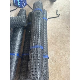 Cao 1m dài 50m hàng loại 1.  ô lưới 3x4cm lưới nhựa dẻo dùng làm hàng rào, hàng mỏng dẻo 6,5kg
