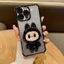 Ốp điện thoại LABU iPhone 16 PROMAX Vỏ bảo vệ Giá đỡ mạ điện Labrador Bốn góc chống sốc Apple 15PM Thân thiện với da Chống trầy xước 14 Bao gồm tất cả