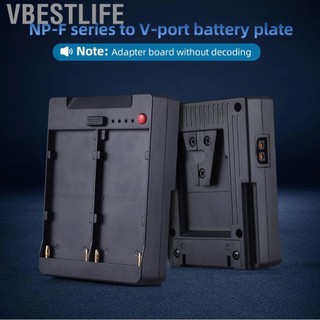 VBESTLIFE Tấm pin NP-F970 F750 F550 đến V-LOCK V-Mount Bar