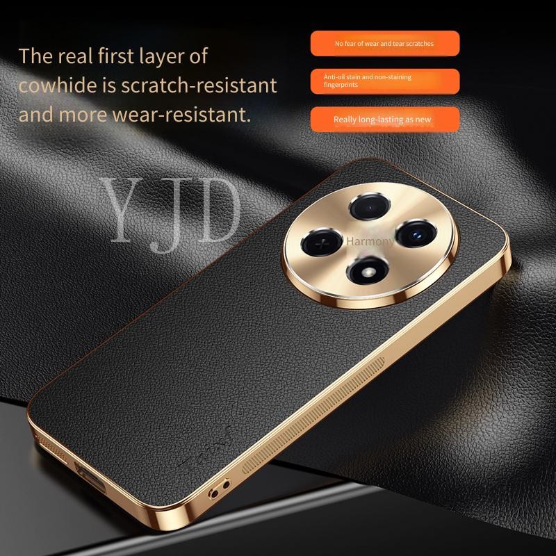 Ốp Lưng Cho Huawei Nova 13i 12i Da Chính Hãng Cao Cấp TPU Chống Rơi Ốp Lưng Điện Thoại
