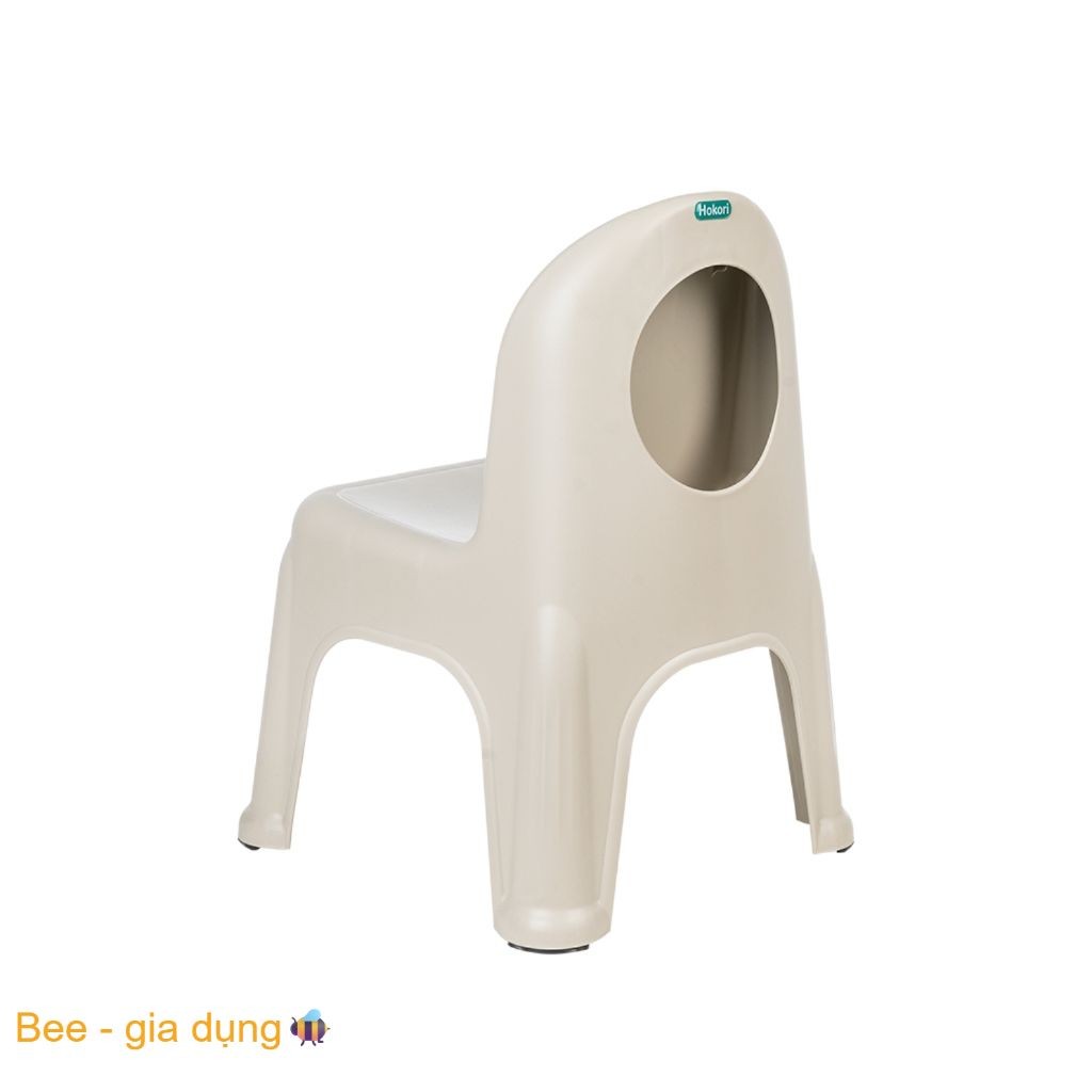 Ghế tựa Nhật trẻ em có mút cao su chống trơn trượt, ghế nhựa mầm non Việt Nhật (mã 1952)