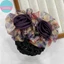 Sund Nữ Tóc Bun Bao Lưới Snood Hairnet Nơ Barrette Pháp Nơ Ruy Băng Hoa Phụ Kiện Tóc Cho Ngân Hàng Khách Sạn Nhân Viên VN