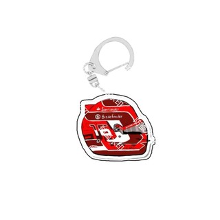 [Chìa khóa] Mũ bảo hiểm tay đua F1 Hamilton Norris Russell, móc khóa acrylic cao cấp VLPE