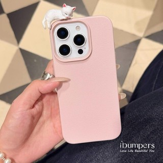 ibumpers Ốp Điện Thoại iPhone 3D DIY Mèo Màu Kẹo Mềm Dễ Thương Ốp Lưng Cho iPhone 11 12 13 14 15 16 Pro Max IP 7 8 Plus X Xs XR Xs Max