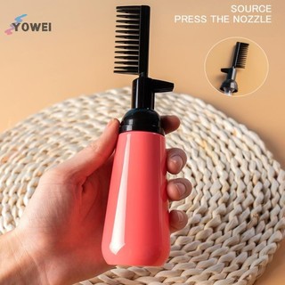 Lược tô màu tóc YOWEI Chai nhuộm tóc rỗng có cọ bôi Salon phân phối VN