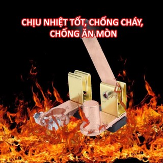 Công tắc ngắt kết nối bình ắc quy 12V 24V cho xe hơi, xe máy kiểu cầu dao, chất liệu hợp kim thép mạ đồng chất - FE123